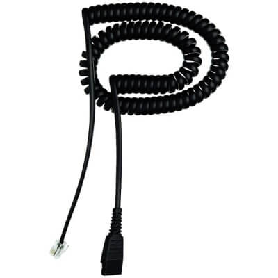 GN Jabra QD/RJ9 cable for Nortel and Mitel